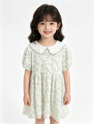 2026夏季新款儿童碎花连衣裙