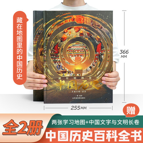 藏在地图里的中国历思维导图