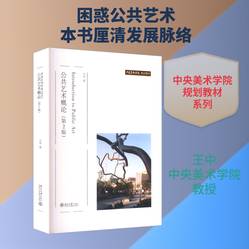 【新华文轩】公共艺术概论(第2版) 王中 著 正版书籍 新华书店旗舰店文轩官网 北京大学出版社