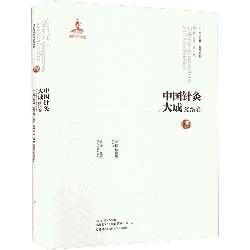 中国针灸大成 经络卷 灵枢经脉翼 类经·经络 正版书籍 新华书店旗舰店文轩官网 湖南科学技术出版社