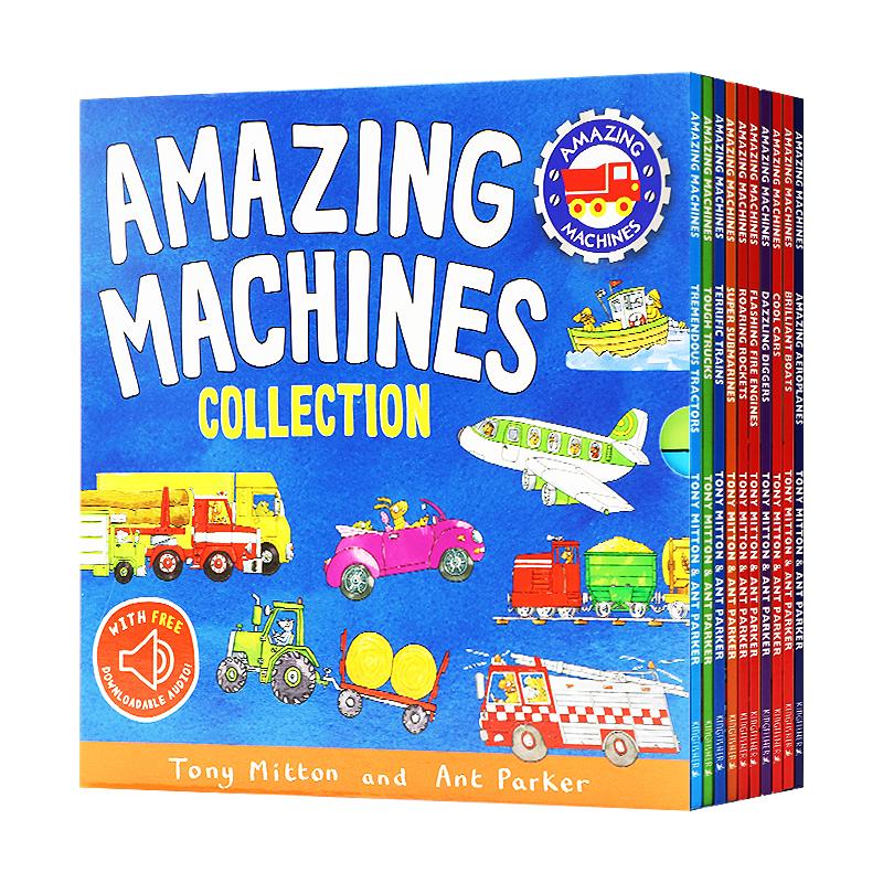 【新华文轩】神奇机器10本书（平装本）pa Amazing Machines 10-Book (Paperbacks) pa 英文版进口原版书新华书店官方旗舰店