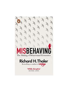 “错误的行为”：行为经济学的形成 Misbehaving 进口书英文原版外版书 经典小说读物 青少年小学生课外阅读书籍 新华书店旗舰店官