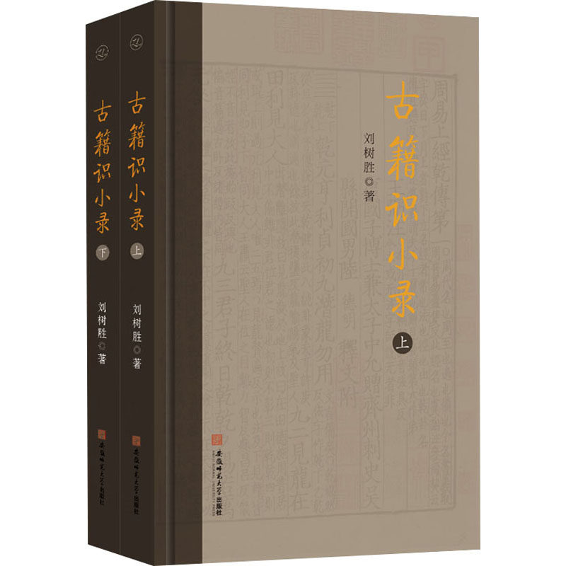 古籍识小录(上下) 刘树胜 安徽师范大学出版社 正版书籍 新华书店旗舰店文轩官网