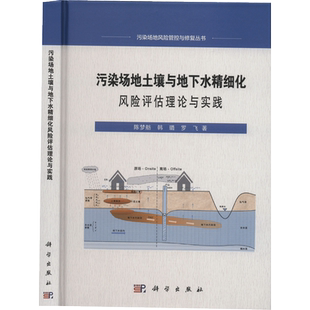 污染场地土壤与地下水精细化风险评估理论与实践 陈梦舫,韩璐,罗飞 正版书籍 新华书店旗舰店文轩官网 科学出版社