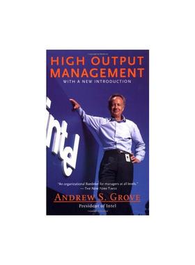 高产管理 High Output Management 进口书英文原版外版书 经典小说读物 青少年小学生课外阅读书籍 新华书店旗舰店官网