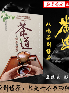 茶道 从喝茶到懂茶（彩图版）中国茶道茶经 茶艺从入门到精通 中国茶文化大全入门 600幅精美清晰大图 普洱茶经陆羽茶宝典书籍正版