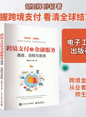 跨境支付及金融服务 通道、流程与系统 胡丕辉,孙韬 电子工业出版社 正版书籍 新华书店旗舰店文轩官网