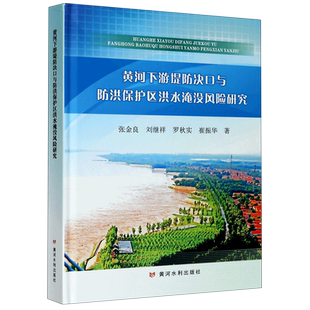 黄河下游堤防决口与防洪保护区洪水淹没风险研究(精) 张金良//刘继祥//罗秋实//崔振华 正版书籍 新华书店旗舰店文轩官网