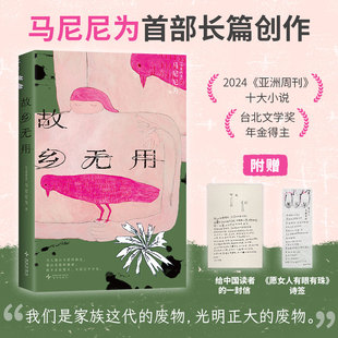 【赠一封信+诗签】故乡无用 马来西亚作家马尼尼为著 华语文学女性 2024亚洲周刊十大小说 为无用的废物立传黎紫书流俗地 长篇小说
