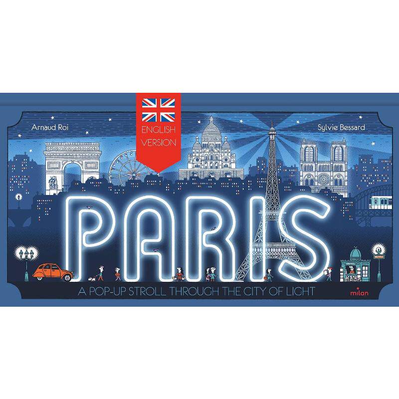《巴黎立体书：光影之都漫步》（英文版）Paris, a pop-up stroll through the city of light: Parisrama, version anglaise