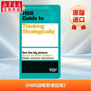哈佛商业评论：战略思考指南 HBR Guide to Thinking Strategically (HBR Guide Series) 进口书原版英文畅销书 新华书店正版
