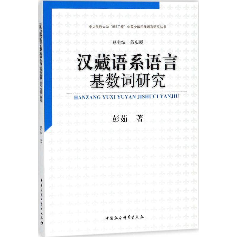 汉藏语系语言基数词研究 彭茹 著 正版书籍 新华书店旗舰店文轩官网 中国社会科学出版社 语言文字语言－少数民族语言 文教