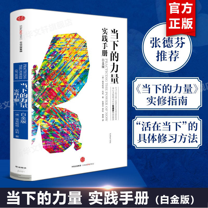 当下的力量实践手册 埃克哈特托利著 活在当下正念冥想指南 摆脱精神内耗心灵疗愈经典 缓解焦虑抑郁情绪 中信出版社 正版书籍