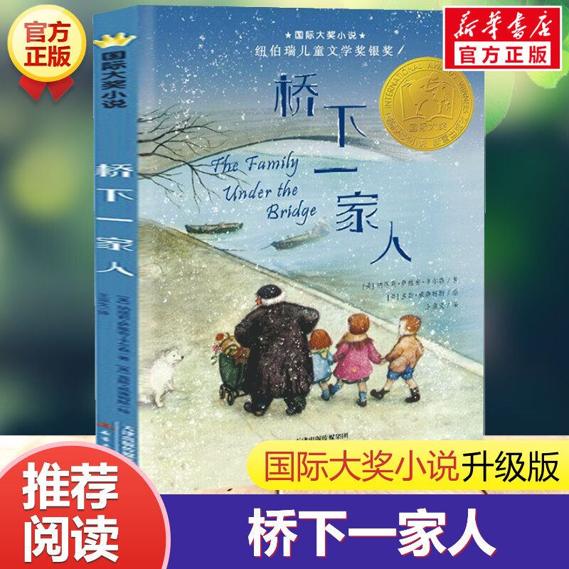 桥下一家人 国际大奖小说升级版 8-10岁二年级三年级四年级小学生课外阅读书籍儿童文学名著推荐寒暑假课外经典书目新华正版畅销书