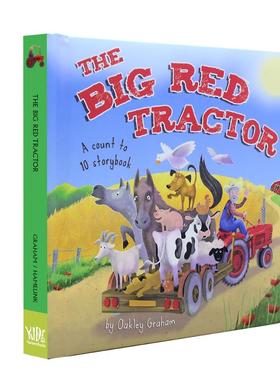 大红色的拖拉机 Big Red Tractor 进口书英文原版书籍 英文书绘本故事书图书 幼儿早教书籍 畅销书 新华书店旗舰店官网