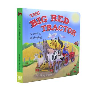大红色的拖拉机 Big Red Tractor 进口书英文原版书籍 英文书绘本故事书图书 幼儿早教书籍 畅销书 新华书店旗舰店官网