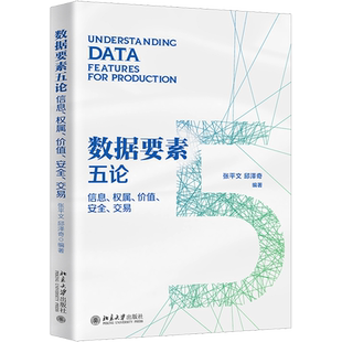 数据要素五论 信息、权属、价值、安全、交易 正版书籍 新华书店旗舰店文轩官网 北京大学出版社