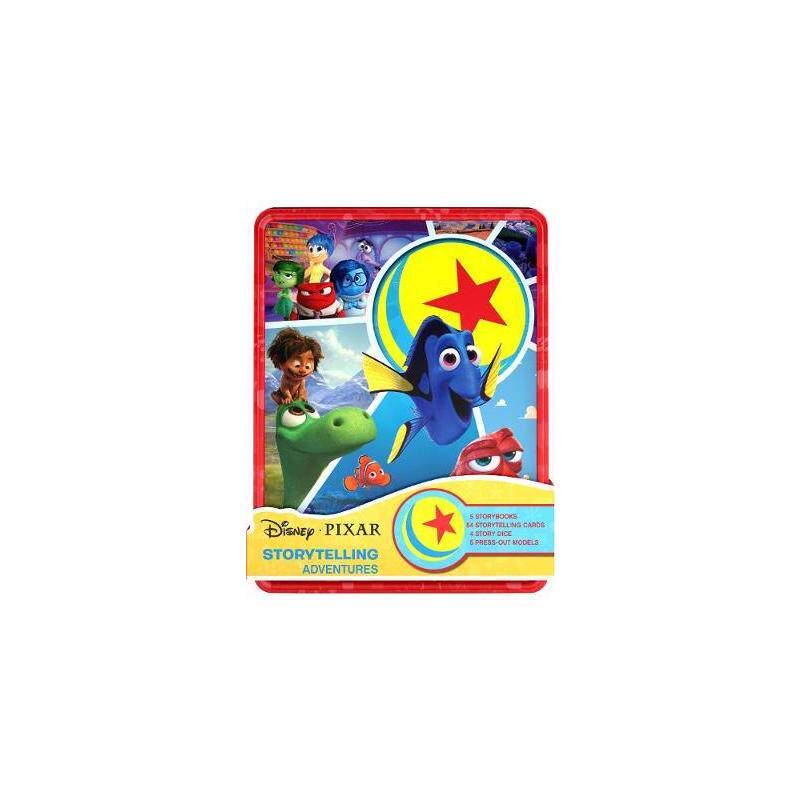 迪斯尼皮克斯故事(铁盒装) Disney Pixar Storytelling Adventures: Over 65 Pieces 英语版 新华正版 原版书进口英文书励志英文