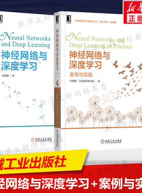 邱锡鹏神经网络与深度学习理论与实践(全2册) 邱锡鹏飞桨教材编写组著 计算机人工智能技术丛书 卷积神经网络 递归神经网络 正版