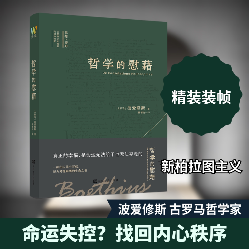 哲学的慰藉 (古罗马)波爱修斯 著 春风文艺出版社 正版书籍 新华书店旗舰店文轩官网 - 实物图