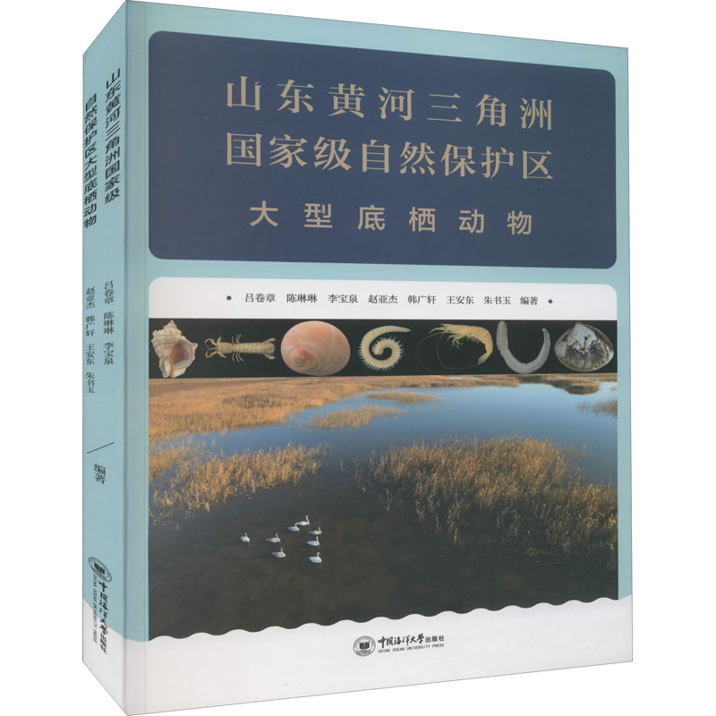 山东黄河三角洲国家级自然保护区大型底栖动物 正版书籍 新华书店旗舰店文轩官网 中国海洋大学出版社