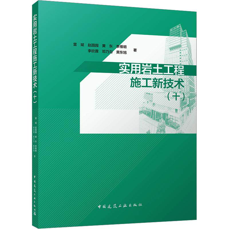 实用岩土工程施工新技术（十） 雷斌 等 著 正版书籍 新华书店旗舰店文轩官网 中国建筑工业出版社
