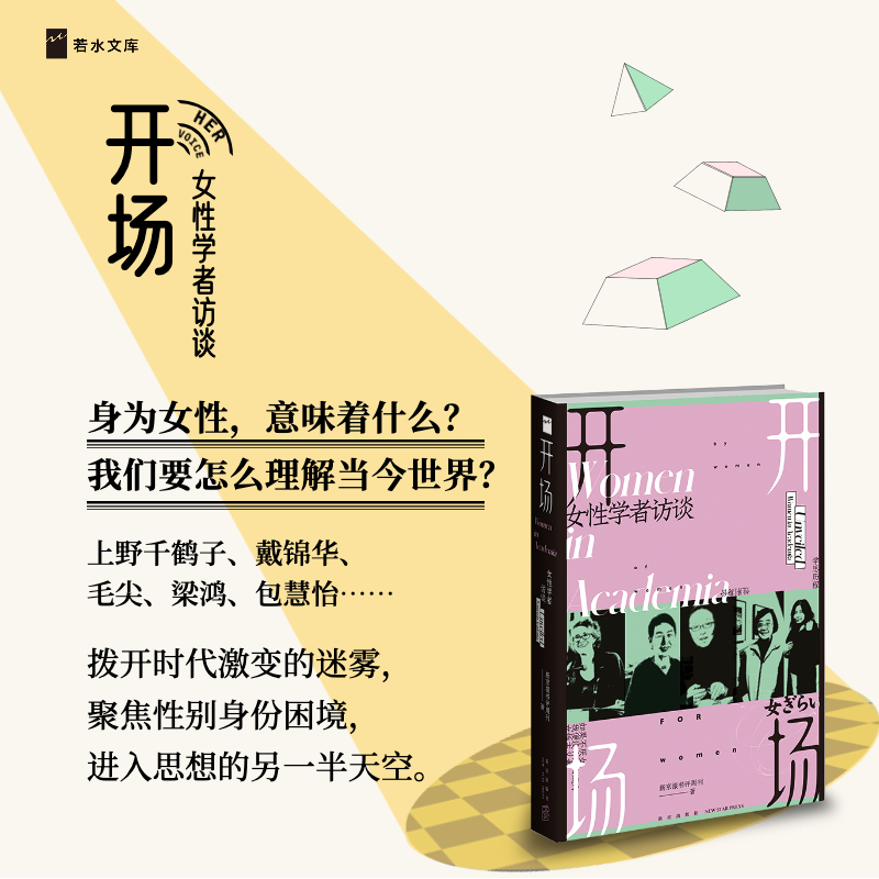 开场女性学者访谈新京报书评周刊上野千鹤子等女性聚焦性别身份困境女性主义始于极限看不见的女性励志书籍正版