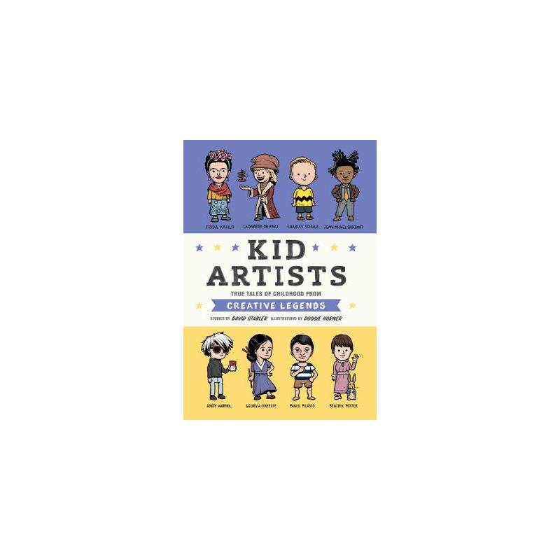 艺术家小时候的故事 Kid Artists 进口书 英文原版书籍 外版书 经典畅销书籍阅读新华正版