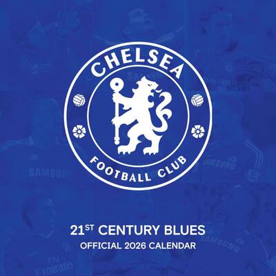切尔西传奇队员 2026 挂历CHELSEA FC LEGENDS 2026 SQUARE CALENDAR原版引进