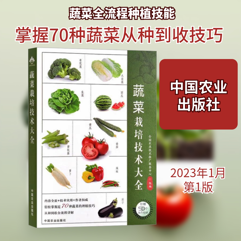蔬菜栽培技术大全 正版书籍 新华书店旗舰店文轩官网 中国农业出版社