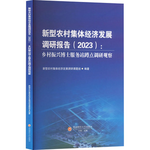 新型农村集体经济发展调研报告(2023):乡村振兴博士服务站蹲点调研观察 西南财经大学出版社 正版书籍 新华书店旗舰店文轩官网