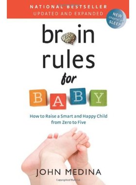 孩子的头脑规则 Brain Rules for Baby (Updated and Expanded) 进口书英文原版外版书 经典小说读物 青少年小学生课外阅读书籍 新