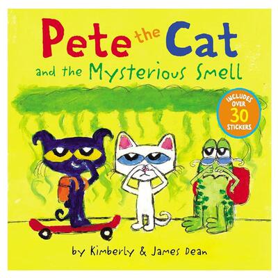 皮特猫与神秘气味PETE THE CAT AND THE MYSTERIOUS SMELL原版引进
