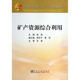 矿产资源综合利用 张佶 编 正版书籍 新华书店旗舰店文轩官网 冶金工业出版社
