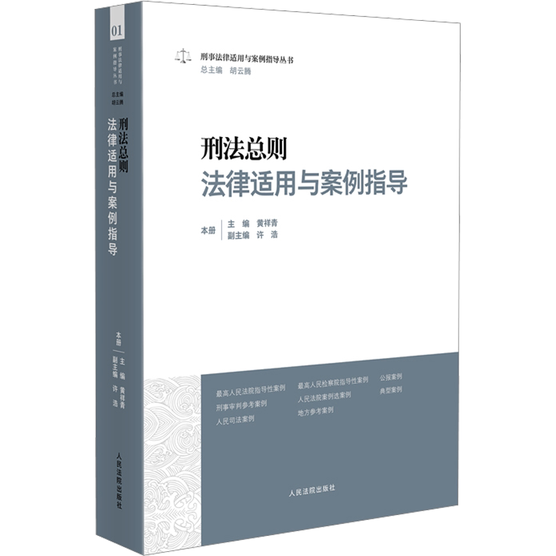 刑法总则法律适用与案例指导 人民法院出版社 正版书籍 新华书店旗舰店文轩官网