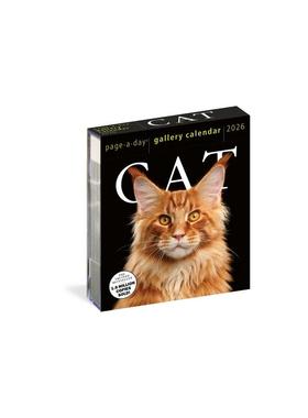 【新华文轩】CAT PAGE-A-DAY® GALLERY CALENDAR 2026 Workman Calendars 正版书籍 新华书店旗舰店文轩官网 FOREIGN PUBLISHER