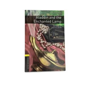阿拉丁与神灯 1级小书虫牛津英语分级读物幻想与恐怖克里斯汀林多普英文版小说小学生课外阅读教材Aladdin and the Enchanted Lamp
