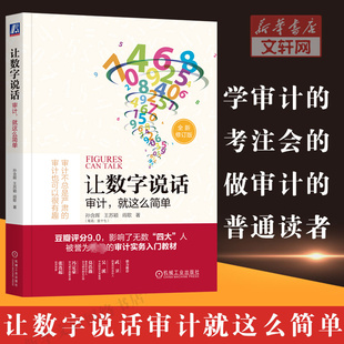 全新修订版 阎歌 审计 新华书店旗舰店文轩官网 机械工业出版 书籍 正版 就这么简单 社 王苏颖 让数字说话 孙含晖