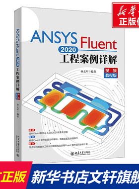 ANSYS Fluent 2020工程案例详解 视频教程版 正版书籍 新华书店旗舰店文轩官网 北京大学出版社
