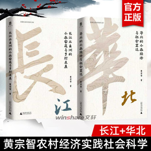 黄宗智2册 华北的小农经济与社会变迁+长江三角洲的小农家庭与乡村发展 黄宗智农村经济实践社会科学系列