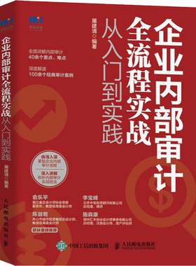 企业内部审计全流程实战从入门到实践 人民邮电出版社 正版书籍 新华书店旗舰店文轩官网