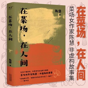 在菜场在人间 菜场女作家陈慧非虚构故事集 一群菜场小贩和无名之辈的炙热人生 烟火人间 市井百态 红尘温暖 现当代文学散文 果麦