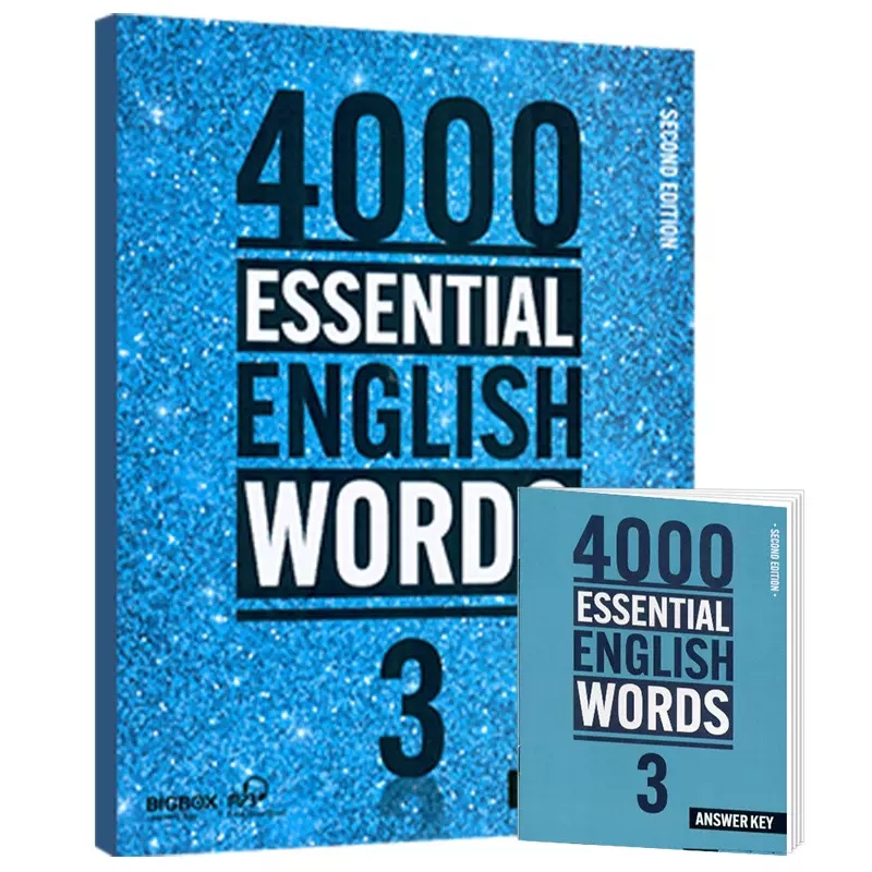 4000词英语核心词汇 3级（含赠品书） 4000 ESSENTIAL ENGLISH WORDS 3级 123456级词典高中英语单词四六级剑桥雅思托福考试高频词