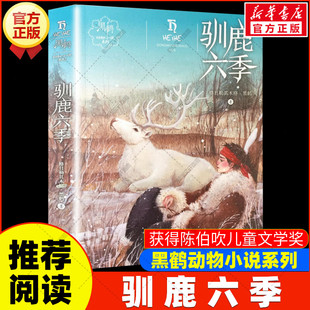 驯鹿六季 黑鹤动物小说系列动物故事小说老师三四五六年级小学生课外书籍推荐阅读儿童文学励志读物五年级阅读课外书籍明天出版社