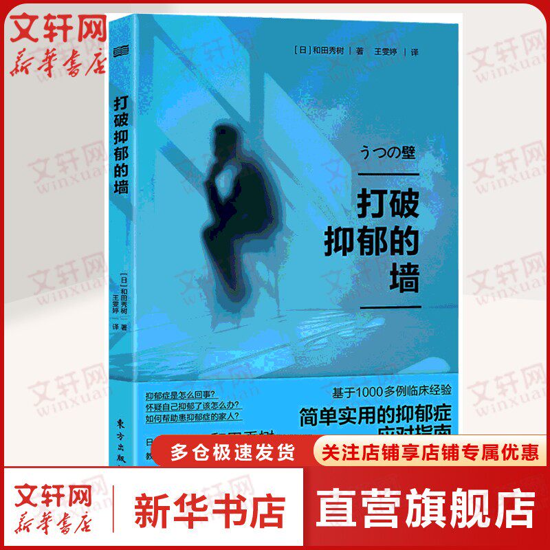 打破抑郁的墙 抑郁症的病因症状治疗和调养 抑郁症知识 1000多例临床经验总结 简单实用的抑郁症应对指南 心理健康 自我疗愈书籍