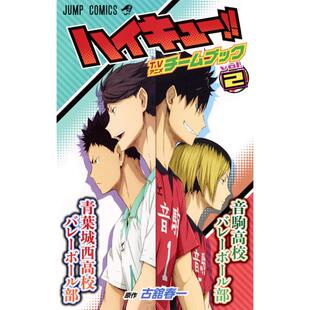 书籍 ＴＶアニメチームブック 古舘春一／原作 ２ ハイキュー 排球少年 TV角色书 新华书店旗舰店文轩官网 正版 新华文轩