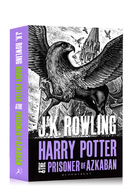 哈利·波特与阿兹卡班囚徒成人封面版哈利波特与阿兹卡班的囚徒 Harry Potter and the Prisoner of Azkaban Adult Cover原版引进