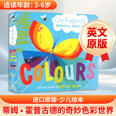蒂姆霍普古德的奇妙色彩世界 英文进口原版TIM HOPGOOD'S WONDERFUL WORLD OF COLOUR