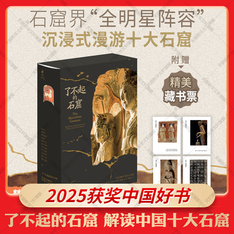 【2025中国好书】了不起的石窟 解读中国十大石窟 龟兹天梯山炳灵寺云冈榆林敦煌莫高窟响堂山龙门麦积山大足石刻 中国石窟文化书