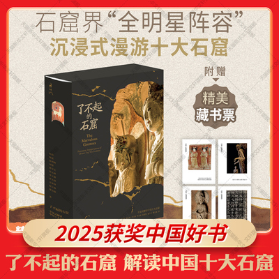 【2025中国好书】了不起的石窟 解读中国十大石窟 龟兹天梯山炳灵寺云冈榆林敦煌莫高窟响堂山龙门麦积山大足石刻 中国石窟文化书